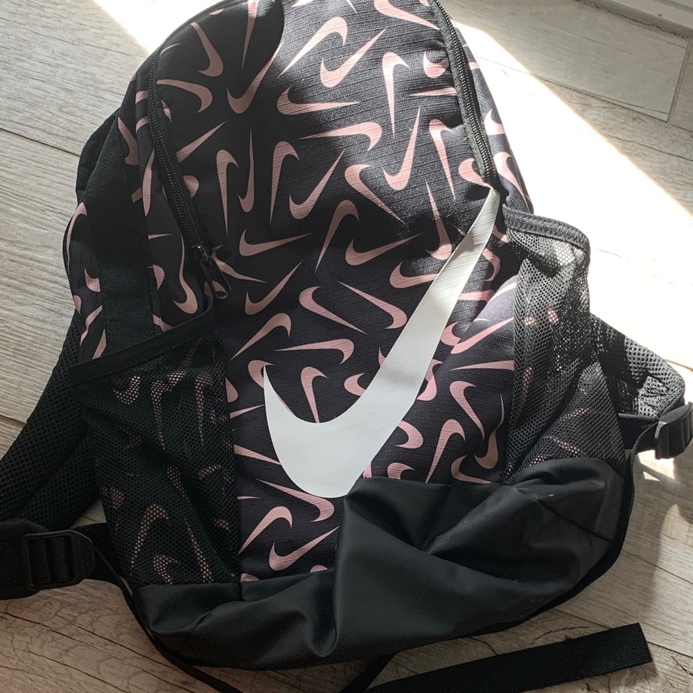 Nike Kids Backpack - Black and Pink